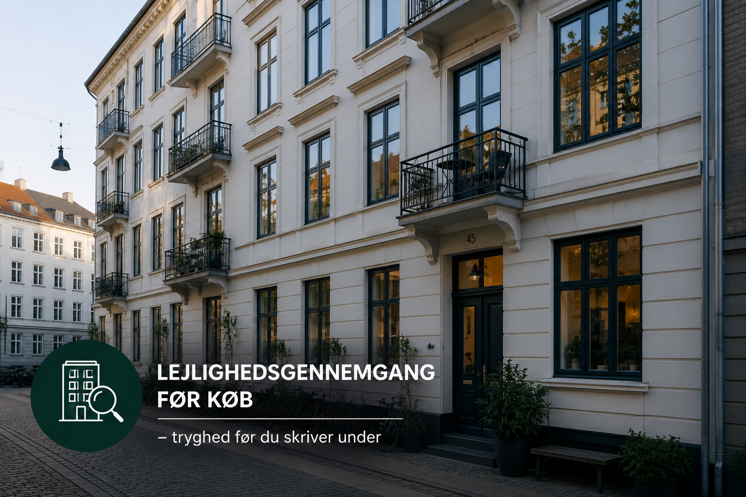 Lejlighedsgennemgang før køb – tryghed før du skriver under